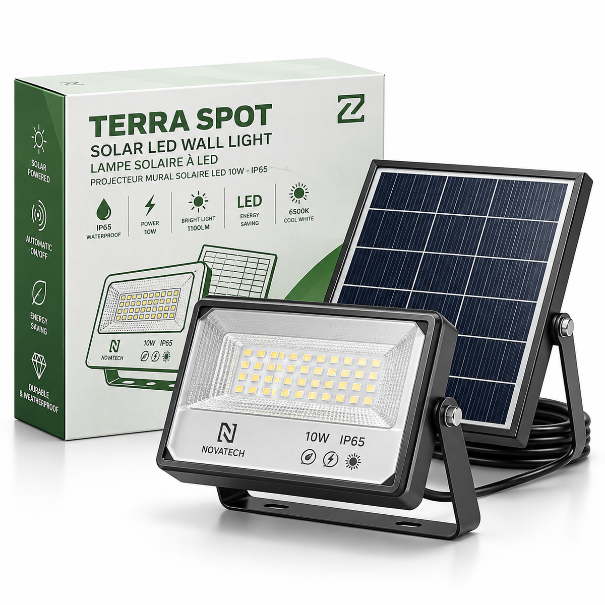 Terra Spot Solar LED Wall Light Produktdarstellung
