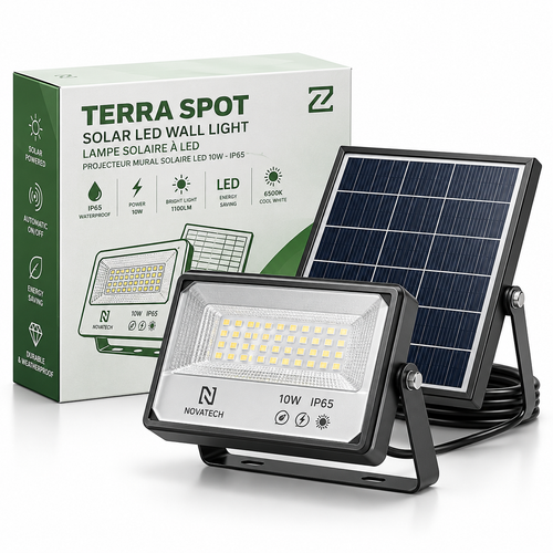 NOVATECH Terra Spot Solar LED Wall Light Produktdarstellung